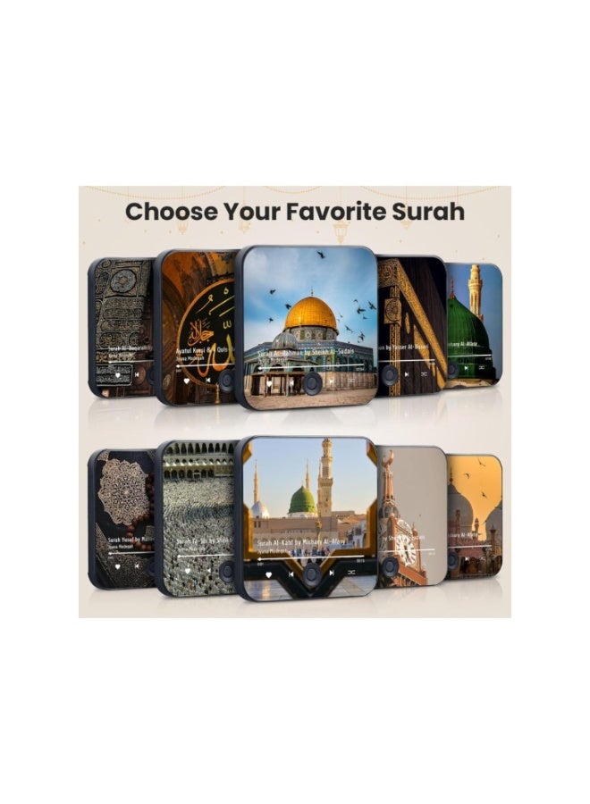Dreamzon Islamic Fridge Quran Speaker Surah or Zikr Option USB-C Charging Ramadan & Eid Gift Choice - Image 4