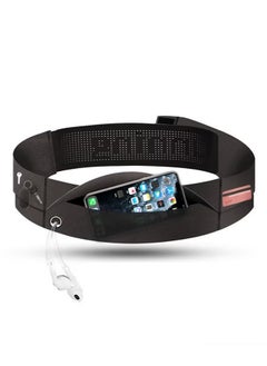 Generic Ultra Slim Running Belt for Adults, Adjustable and Breathable Running  Pack Water Proof Money Belt Running Waist Pack  - Image 1