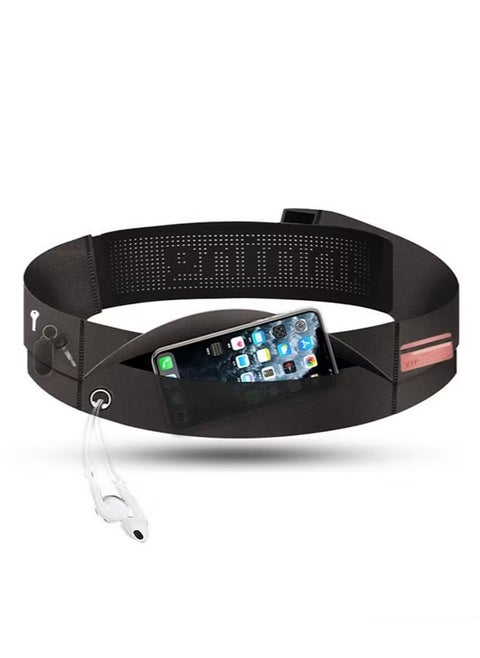 Ultra Slim Running Belt for Adults, Adjustable and Breathable Running  Pack Water Proof Money Belt Running Waist Pack