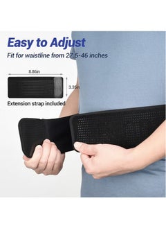Generic Ultra Slim Running Belt for Adults, Adjustable and Breathable Running  Pack Water Proof Money Belt Running Waist Pack  - Image 2