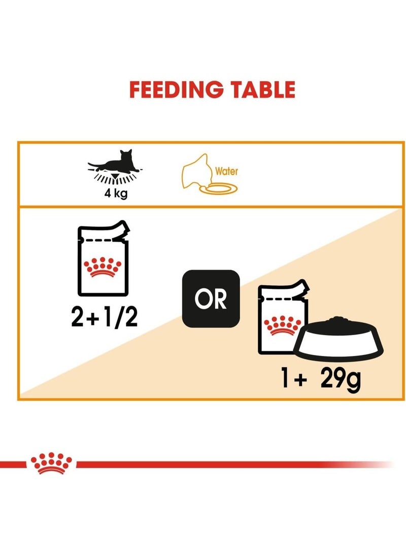 ROYAL CANIN Hair & Skin Care Wet Cat Food in Gravy 12 × 85g – Adult Cat Food for Healthy Skin & Coat - Image 5