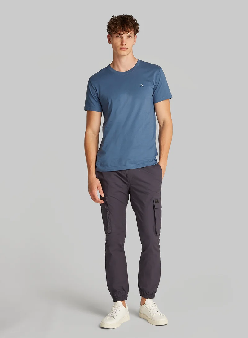 Calvin Klein Jeans Logo Print Crew Neck T-Shirt