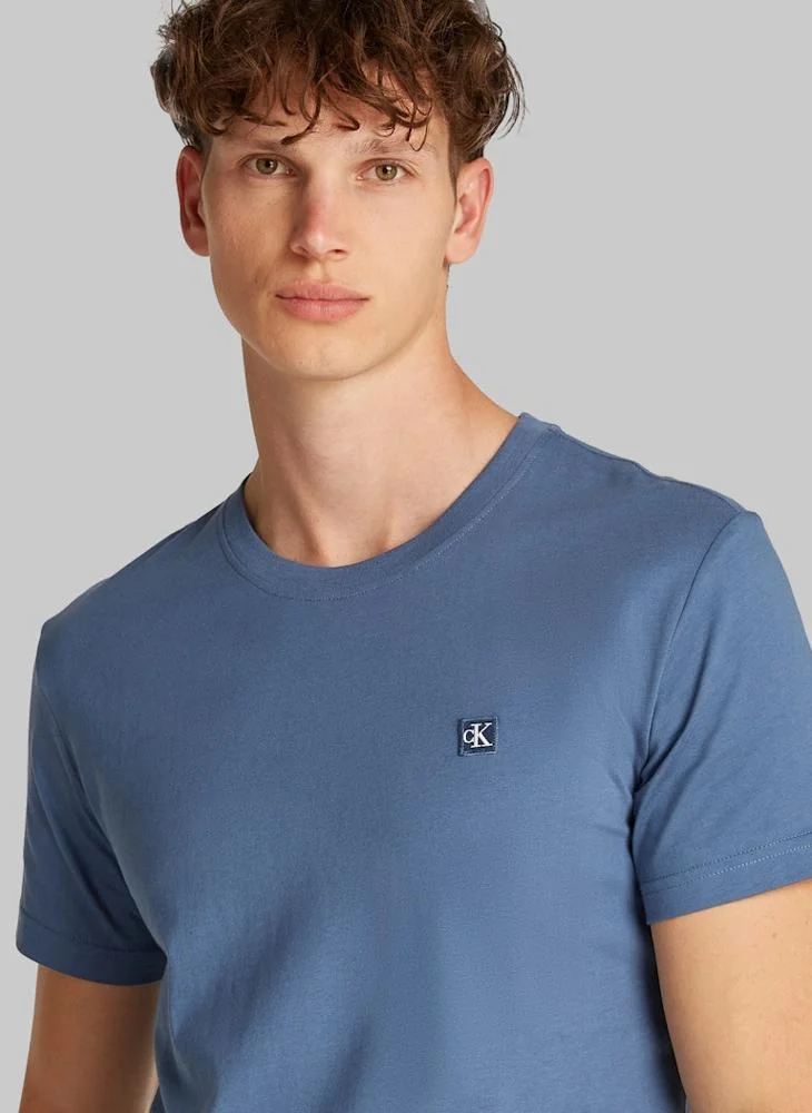 Calvin Klein Jeans Logo Print Crew Neck T-Shirt