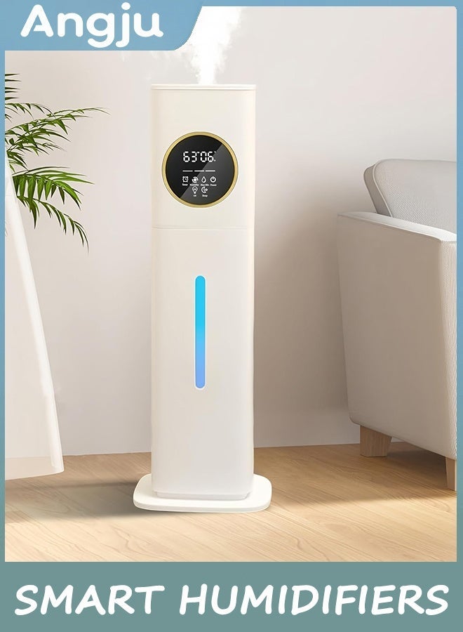 انججو مرطبات ذكية لغرفة النوم ، 2.1Gal / 8L مرطب غرفة كبيرة مع ناشر الزيت الأساسي ، مرطب 3 سرعة مع التحكم عن بعد ، أعلى ملء المنزل بأكمله مرطبات ضباب باردة للأطفال البالغين - Image 1