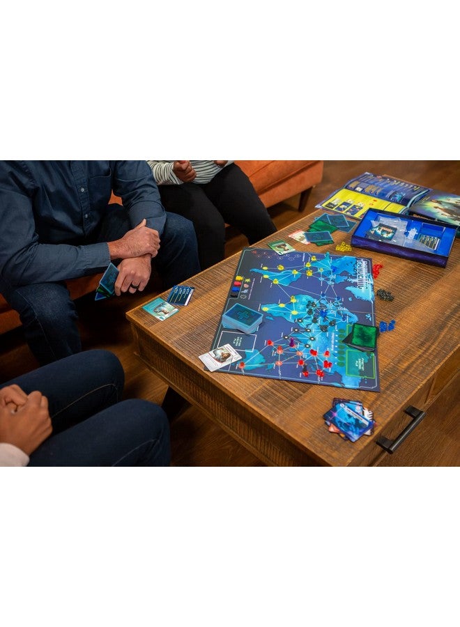 Z-Man Games Pandemic Board Game (Base Game) - A Cooperative Battle to Save Humanity, Strategy Game for Kids and Adults, Ages 8+, 2-4 Players, 45 Minute Playtime, Made by Z-Man Games  - Image 2