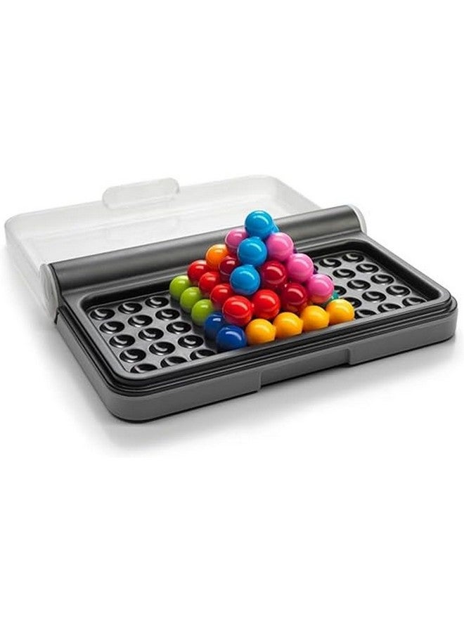 سمارت جيمز IQ Puzzler Pro ، لعبة سفر للأطفال والكبار ، لعبة دماغية لبناء المهارات المعرفية - دعابة ذهنية للأعمار من 6 سنوات فما فوق ، 120 تحديا في حالة صديقة للسفر. - Image 4