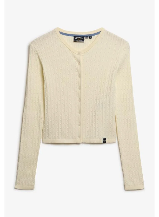Superdry Micro Cable Cardigan