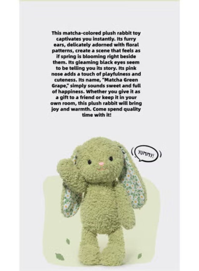 Jooki Catch the Fun Yami Bunny Plush Toy, Super Soft and Adorable Bunny Stuffed Animal, Comforting Doll, Birthday Gift, 38cm (with Drawstring Bag) - Image 4