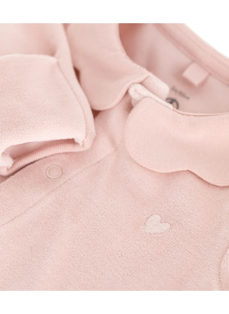 بيتي باتو Babies' velour pyjama suit