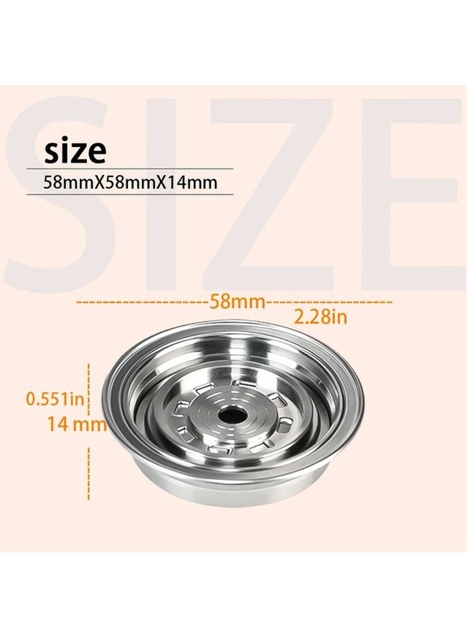 محول فيرتورو القابل لإعادة الاستخدام كبسولة القهوة من الفولاذ المقاوم للصدأ مع 4 ملصقات - Image 4