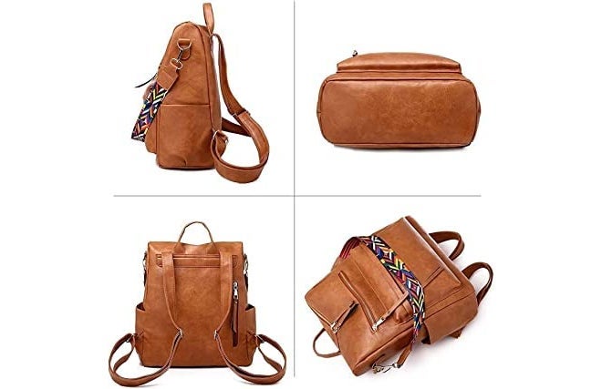 MUCHOVA Stylish Backpack for Women Basic Travel Bag for Stylish Women Lightweight College Backpack for Girls - Image 2