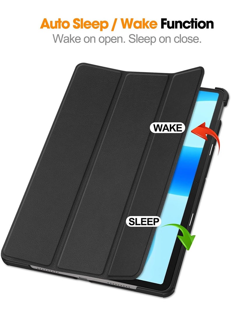 Theodor - Protective Flip Case For Huawei MatePad 11.5 2023 With Trifold Stand Auto Wake Sleep Shockproof Cover Penguin Skid - Image 1