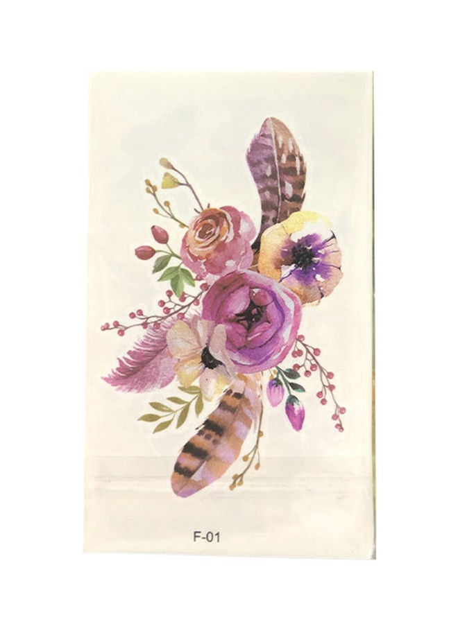 نيبمينينت مجموعة ملصقات تاتو مؤقت مكونة من 30 قطعة متعدد الألوان - Image 2