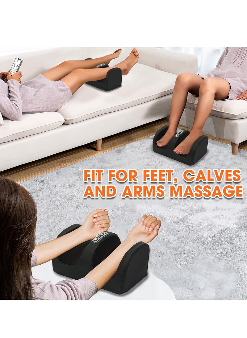 Houmt Electric Foot Massager with Heating Function, Foot and Calf Massager with Massage Roller Relaxes Leg Muscles Improves Blood Circulation Deep Tissue Massager for Foot Gift for Mom Dad and Friends  - Image 4