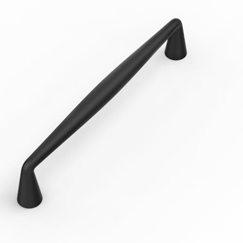 9BUILD 10 Pack 5 Inch Cabinet Pulls Matte Black Kitchen Cabinet Handles Cabinets Hardware Kitchen Handles for Cabinets Black Kitchens Pulls Cupboard Handle - Image 1
