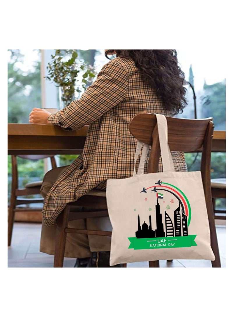 UAE National Day Printed Canvas Cotton Bags-Reusable Bags - Image 3