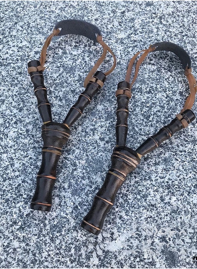 GROIC ألعاب مقلاع خشبية صلبة من GROIC للعبة المنجنيق القوس لعبة الصيد في الهواء الطلق  - Image 2