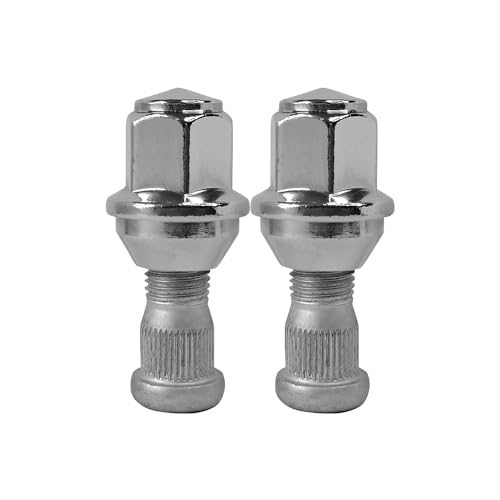 Mysttoo 4PCS M14x1.5 Chrome Wheel Lug Stud Nut Set Compatible with 2015-2023 Ford Mustang Explorer Edge Fusion GT/Lincoln Continental MKZ MKX Aviator Nautilus 611-007 ACPZ1012D ACPZ1012M - Image 2