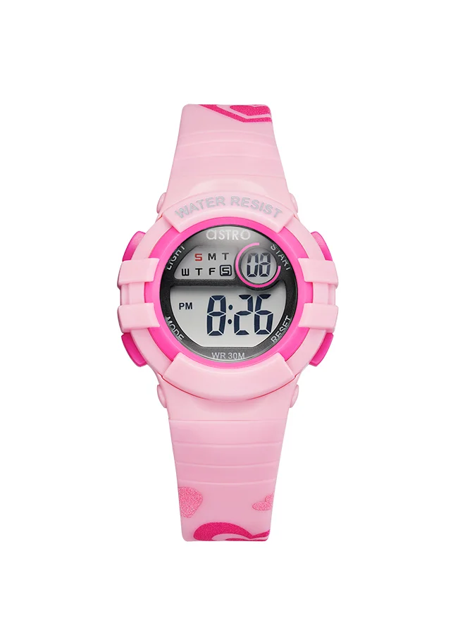 ASTRO ASTRO Kids Digital Pink Dial Watch - A23917-PPPP