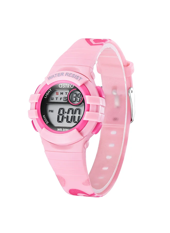 ASTRO ASTRO Kids Digital Pink Dial Watch - A23917-PPPP