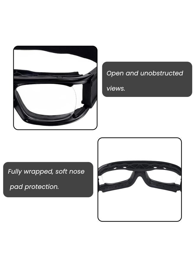 Sports Goggles Glasses Men Racquetball Basketball Football Eyewear Protective Glasses Shock Collision Lens Replaceable - Image 3