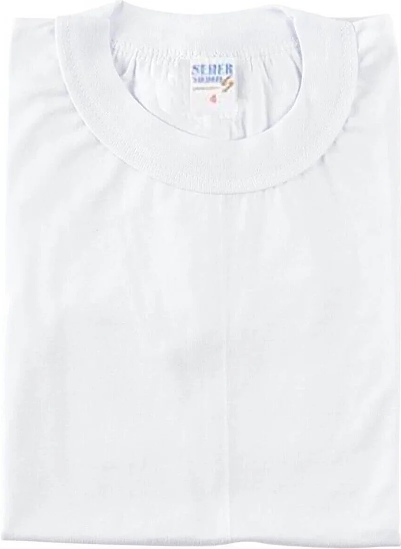 Seher Yıldızı Seher Boy Zero Collar Undershirt - 12 Pieces