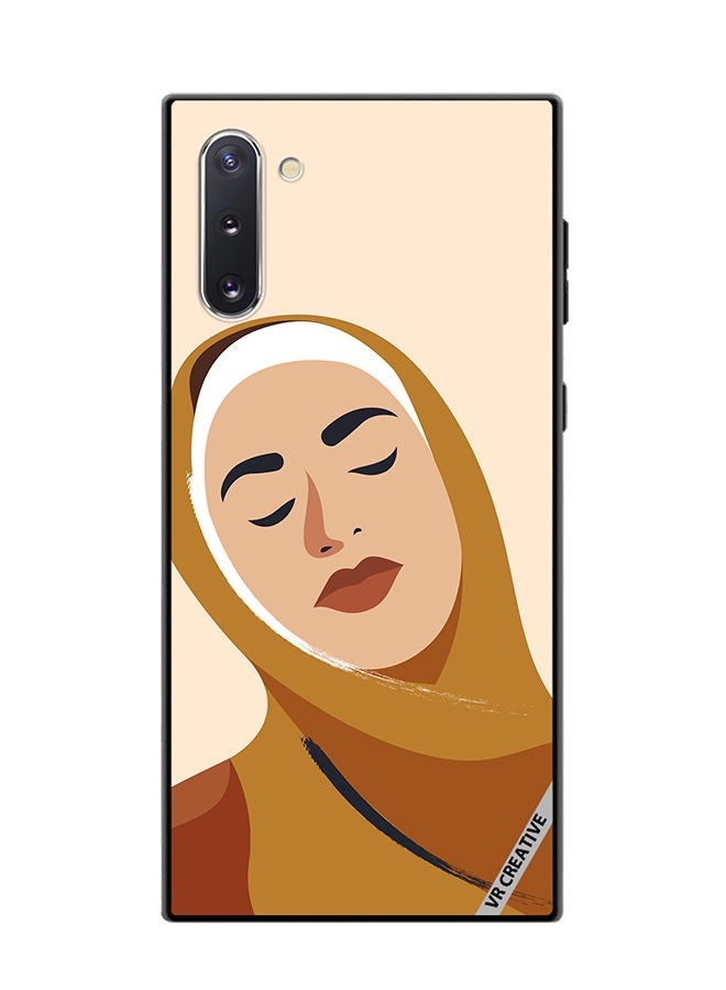 VR CREATIVE Protective Case Cover For Samsung Galaxy Note10 5G Cartoon Woman Shape Design Multicolour - Image 1