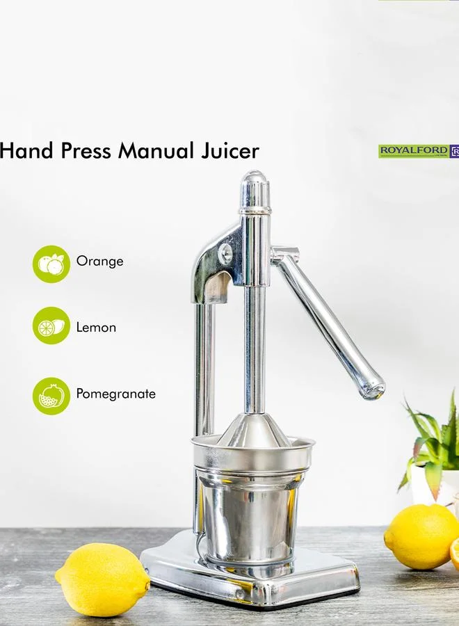 Royalford Stainless Steel Citrus Hand Juicer, RF8674