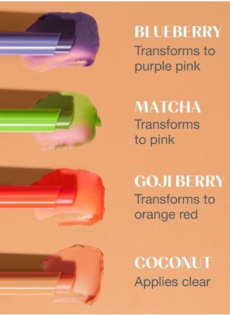 HUDA BEAUTY - HUDA BEAUTY Glowish Super Jelly Lip Balm – Coconut, Hydrating & Nourishing Lip Treatment with Natural Shine, 2.5g / 0.09 oz - Image 1