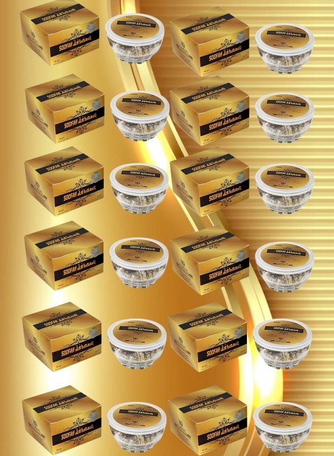12 Pieces Bakhoor Sodfa 40g