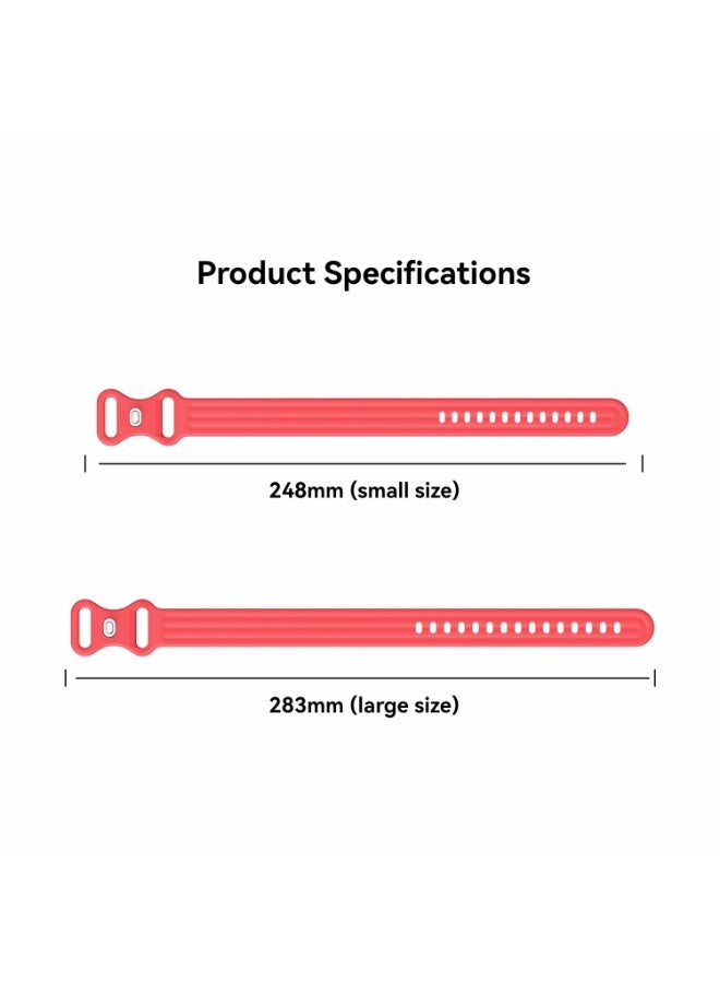 Band compatible with Google Fitbit Air ，Monochrome silicone butterfly buckle strap, Made of silicone material, Weighing 20g，Integrated style，Easy installation，Stain resistant and durable - Image 5