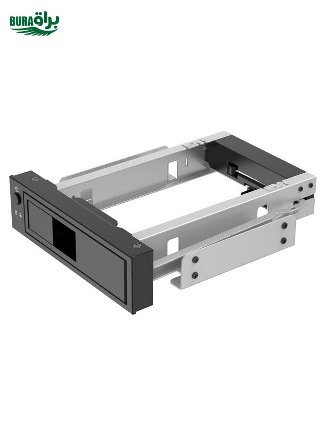 BURAQ ORICO 1106SS CD-ROM Space HDD Mobile Rack Internal 3.5 inch HDD Convertor Enclosure(Black)  - Image 2