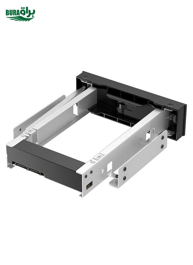 BURAQ ORICO 1106SS CD-ROM Space HDD Mobile Rack Internal 3.5 inch HDD Convertor Enclosure(Black)  - Image 4
