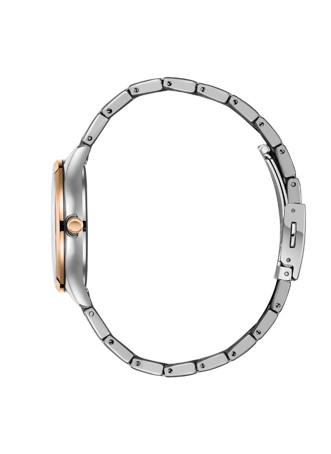 Lee Cooper Women'S Watch, Analog Display And Metal Strap - Lc08011.530, Two Tone  - Image 3