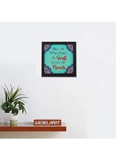Webelkart Webelkart Synthetic Design Motivational/Funny Quote Photo Frame for Wall, Office, Study Room Decoration Poster Framed Without Glass (10 x 10 Inch, Multicolour)  - Image 4