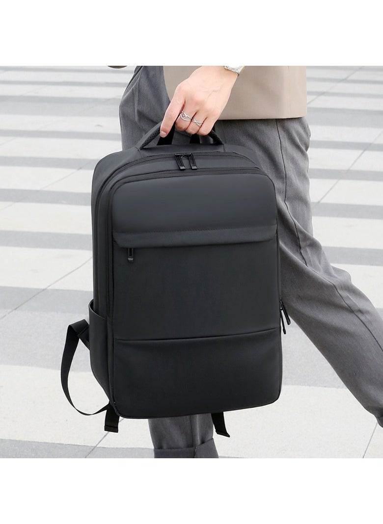 Generic 3611 Laptop Backpack, Waterproof Backpack, Large Capacity Backpack for Business Travel, Multiple Compartments, Black  - Image 3