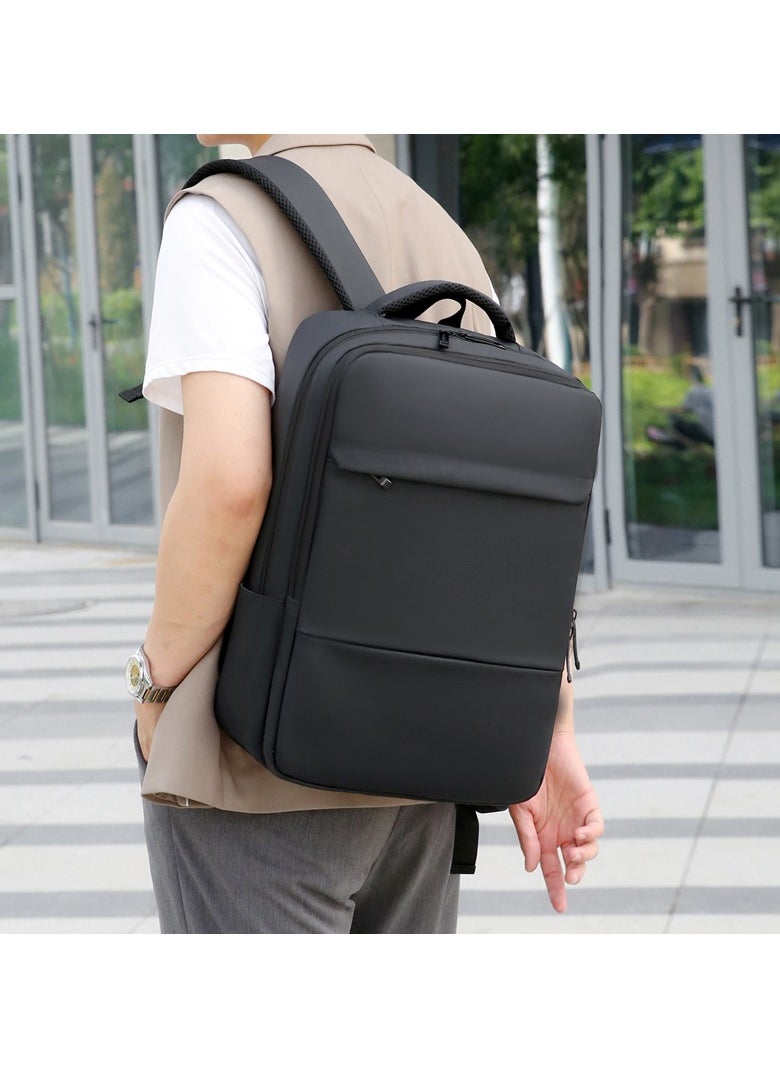 Generic 3611 Laptop Backpack, Waterproof Backpack, Large Capacity Backpack for Business Travel, Multiple Compartments, Black  - Image 4