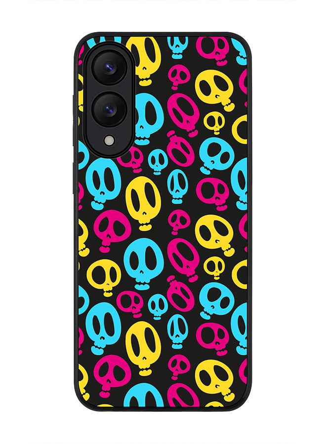 Stylizedd For Samsung Galaxy S25 Edge Case,Slim fit Camera Protection, Shockproof Thin Phone cover  - Crazy Skulls