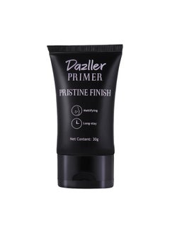 DAZLLER Primer Pristine Finish, 30G - Seamless Blending, Enriched With Natural Extracts & Vitamin E, Long-Lasting, Non-Tinted, Suitable For All Skin Type  - Image 1
