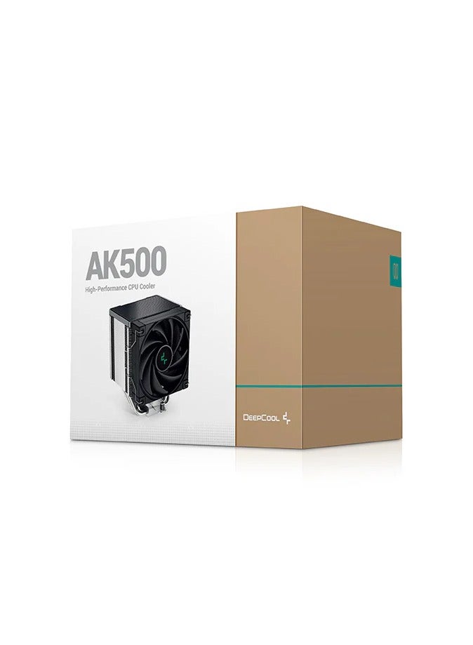 DEEPCOOL AK500 High-Performance CPU Cooler – Single-Tower Design with Large Heatsink, 5 Advanced Heat Pipes & 120mm FDB Fan for Maximum Cooling Efficiency - Image 5