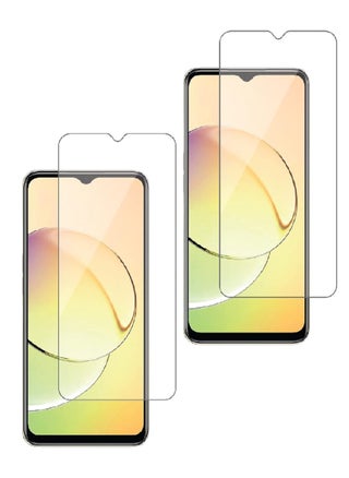 2 Pieces Tempered Glass Screen Protector Clear Designed For Realme 10 5G  Full Screen Coverage And Bubble Free - pzsku/ZC65A68745D810575A912Z/45/_/1725569201/a9807d3a-1f42-442e-9cf8-37da46bd9337