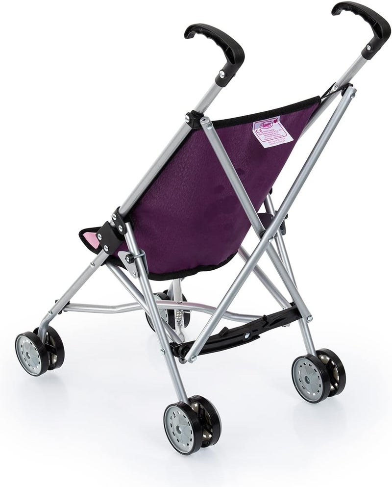 Bayer Design Dolls pushchair, Buggy, Umbrella Stroller, Pram for Toddler, Foldable, Double Wheel - Image 3