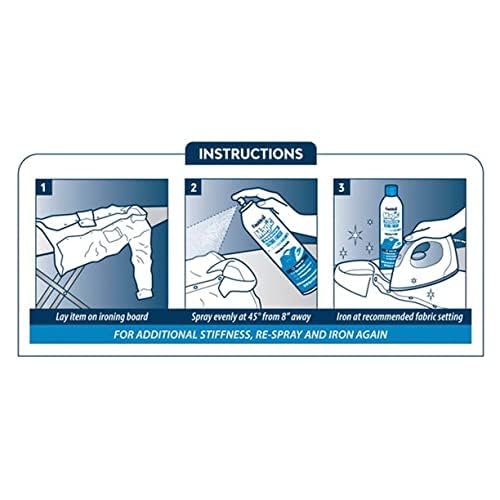 Faultless نشا فولتلس 00502 إنهاء قماش سحري، 20 أونصة، 20 أونصة سائلة - Image 4