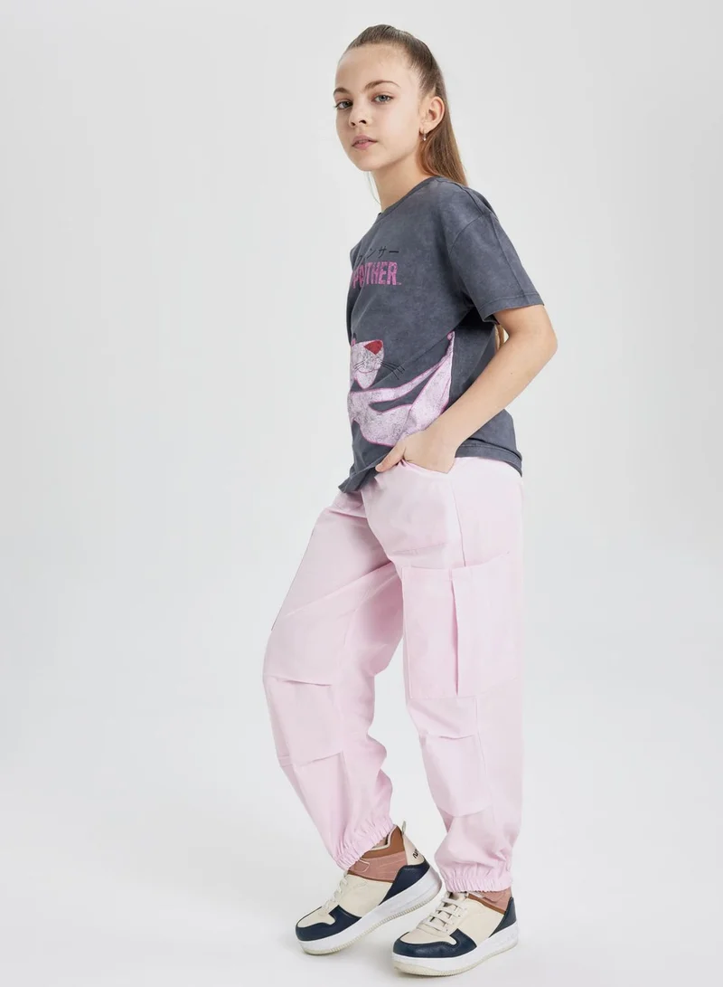 ديفاكتو Girl Parachute Cargo Cotton Trousers