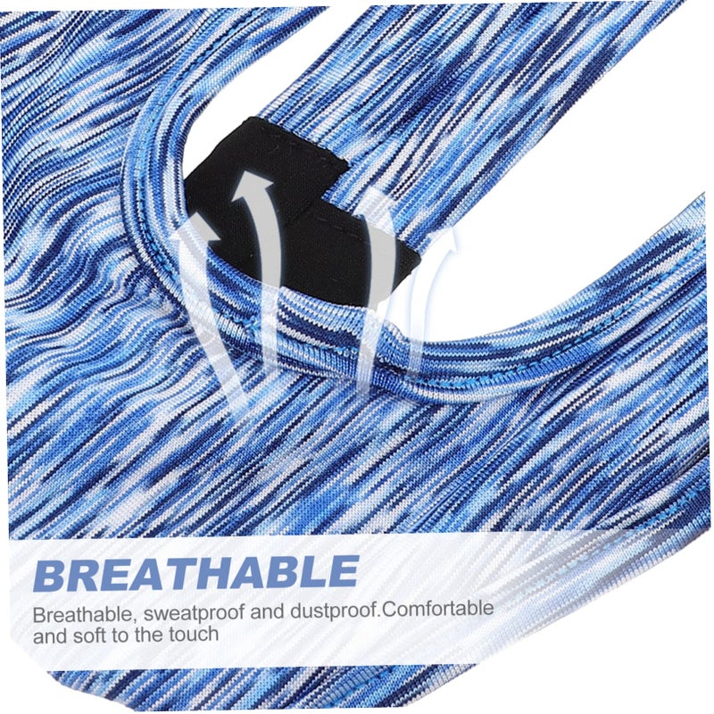 Striped VR Headset Sweat Band Cover Quick Drying Breathable Reusable Face Pad - Image 3