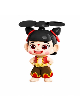 Nezha Handheld Fan for Kids, Cartoon Character Portable Mini Cooling Fan