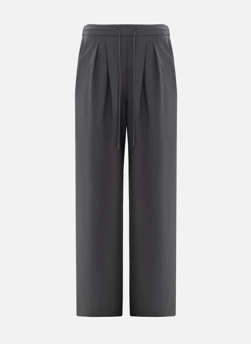 Lichi Palazzo trousers with pleats and matching ties