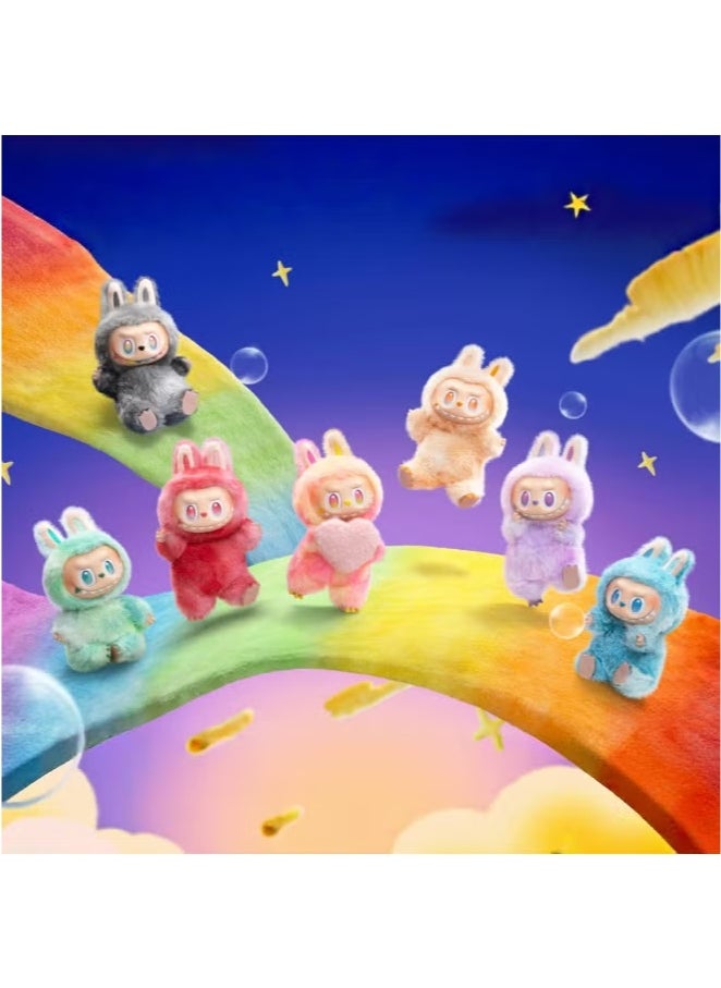 LABUBU LABUBU Doll, Plush Toy Set Vinyl Plush Hanging Card,Blind Box Figures La bubu, Plush Toys for Modern Home Decor, Collectible Toy， Height 17 cm  （6 Pieces in a box）  - Image 3