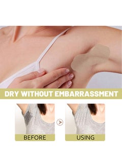 EELHOE Underarm Patch For Sweat Absorption, Sweat Pads for Women and Men Armpits, Disposable Invisible Armpit Sweat Pads for Absorbent Deodorant Prevention Sticker 12PCS  - Image 3