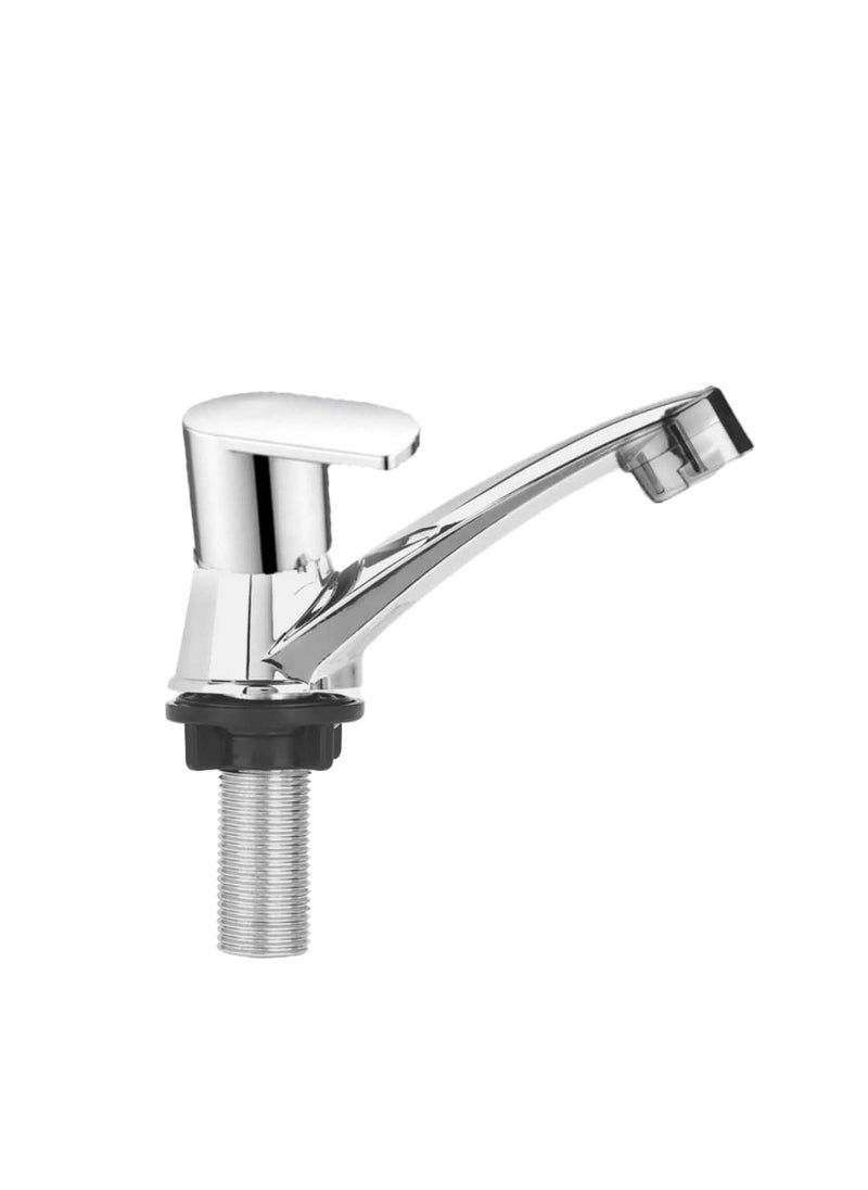 IRIS - IRIS Opel Series Pillar Faucet Tensile Strength/Rust Free Stainless Steel Finish Basin Tap Foam Flow for Home, Kitchen, Bathroom - Image 1